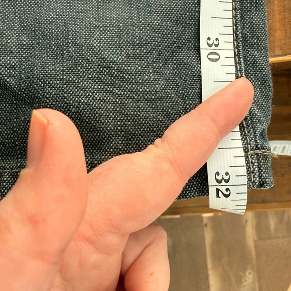 Joe's Jeans The Brixton Straight & Narrow Straight Leg Slim Fit Dark Wash 32x32 - Picture 8 of 9